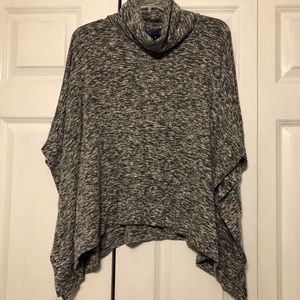 Francesca’s Cowl Neck Poncho